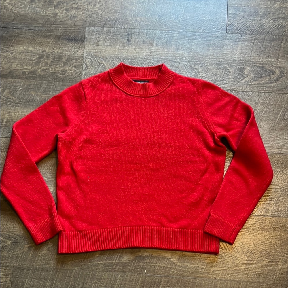 Red women’s sweater
